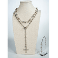 Lace Bracelet in Silver Tone - La Jolla