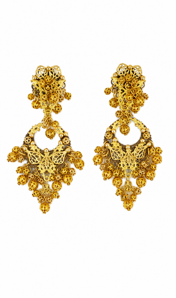 Alcázar | Gold-Toned Filigree Chandelier Earrings Inspiration Behind the Design